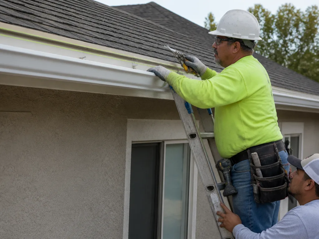 Aluminum Gutter Installation