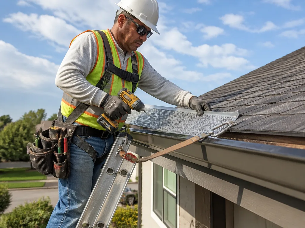 Gutter Guard Installation